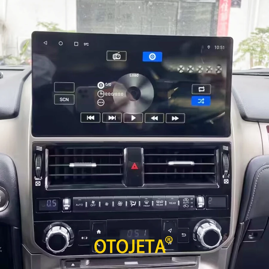 

Автомобильный радиоплеер 12,3 дюймов Android для Lexus GX400 GX460 2010-2022 Поддержка оригинального CD Mark Levinson аудио GPS навигация CarPlay