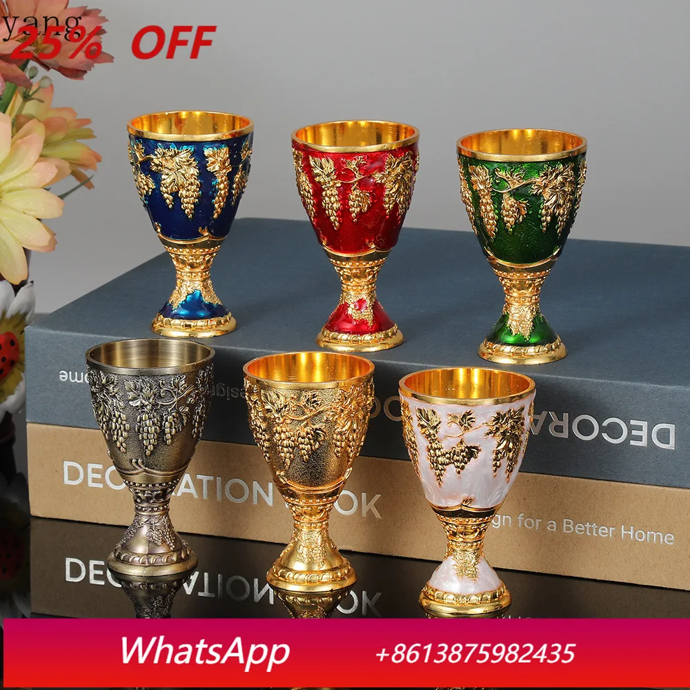 

CX metal raisin grape one cup Baijiu cup goblet