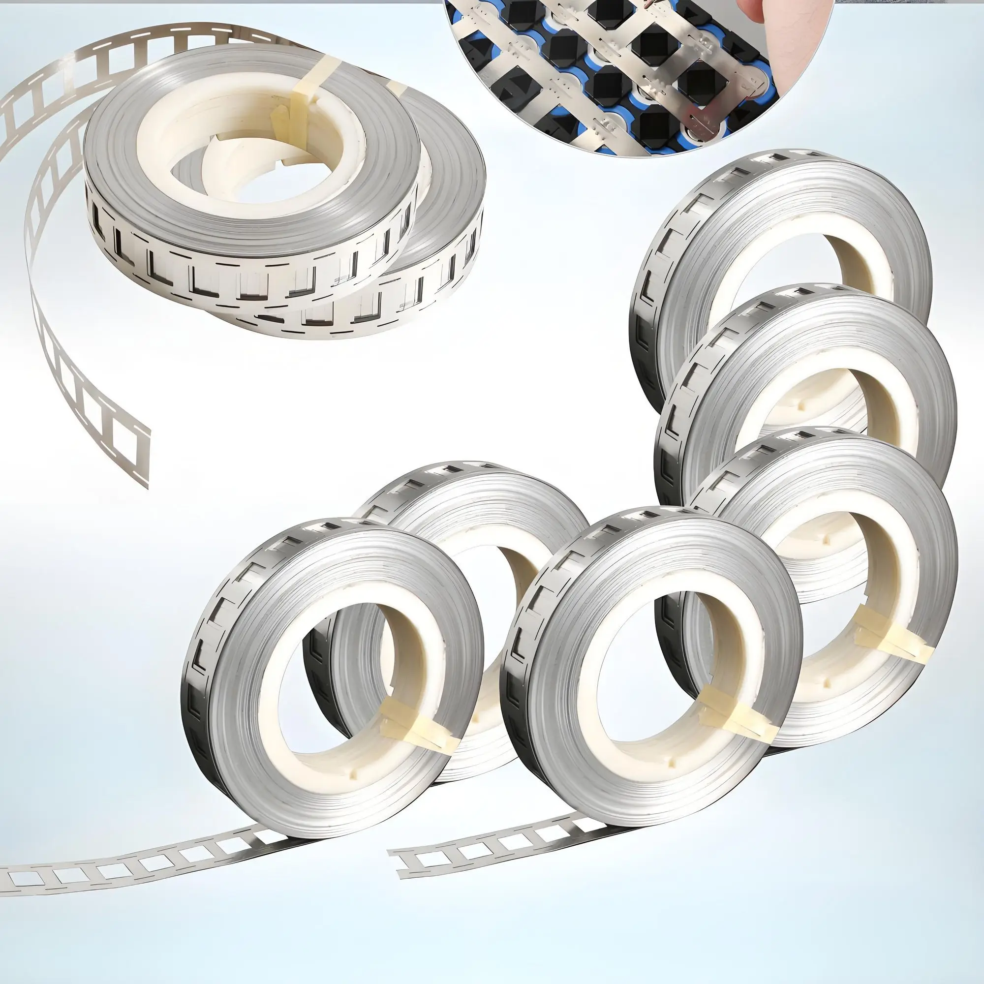 

1M pure nickel tab 18650 li-ion battery nickel strip battery Ni belt 2P 0.15mm