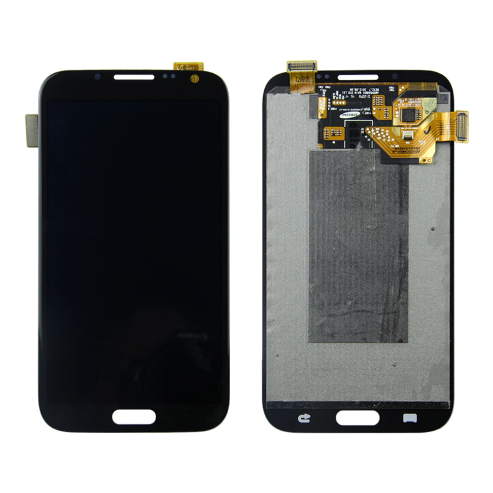 Note 2 LCD For Samsung Galaxy Note2 N7100 N7105 LCD Display Touch Screen Digitizer Assembly With Frame ORIGINAL Burn Shadow