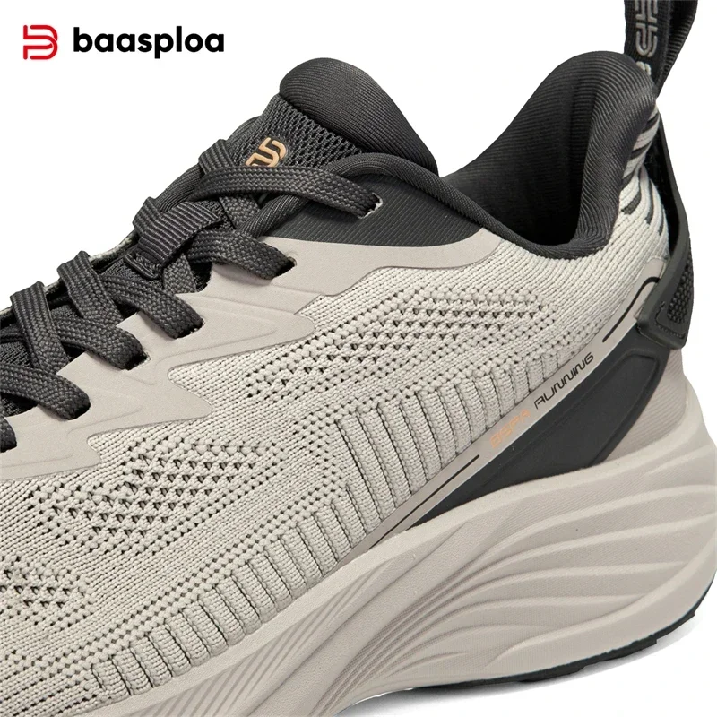 Baasploa мужские кроссовки для бега легкая профессиональная спортивная обувь для бега мужская повседневная сетчатая дышащая уличная обувь на шнуровке