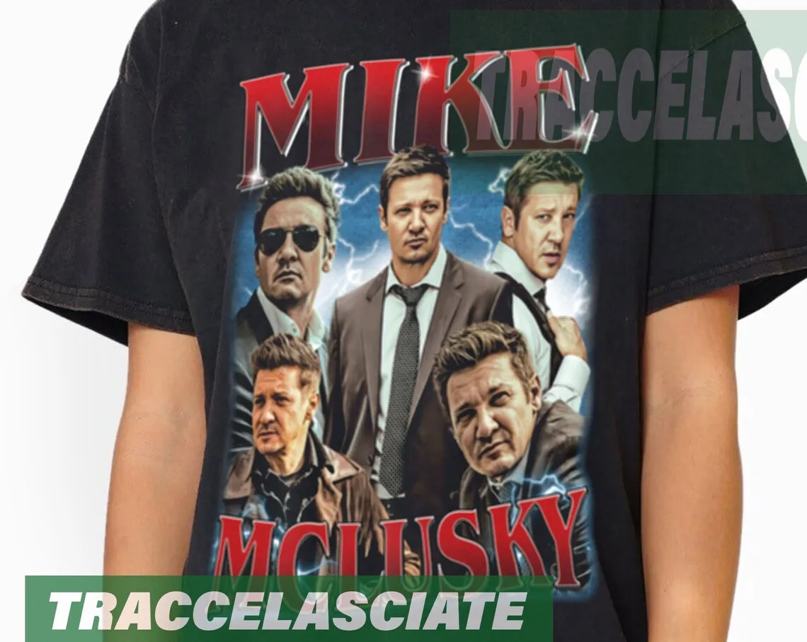 Retro MIKE McLUSKY Shirt Crewneck Vintage 90 Grapic tee Mike McLusky Tshirt Bootleg Actor Movie Horror Sweatshirt PM109