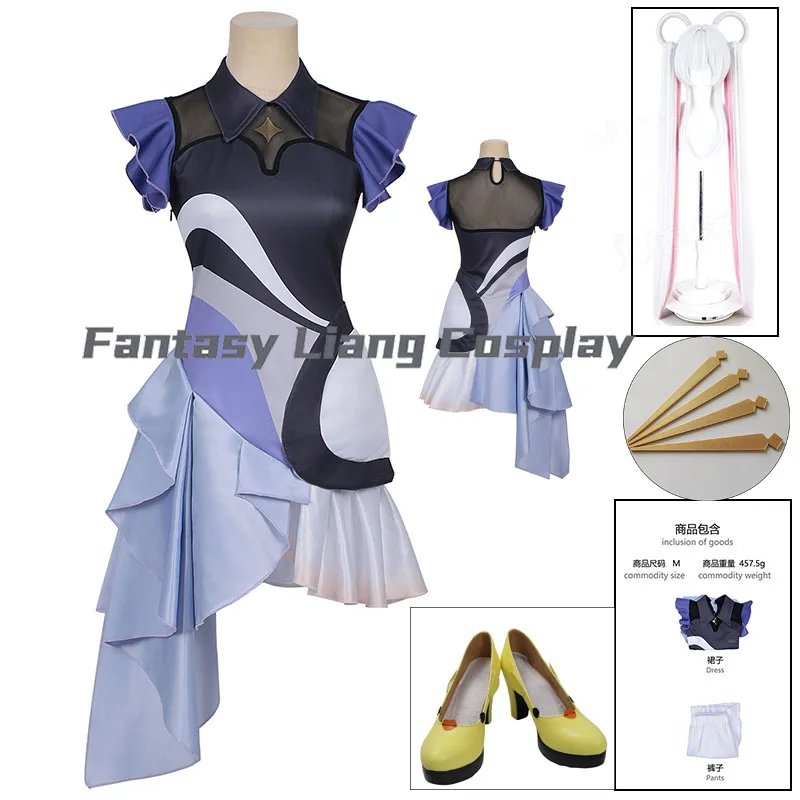 

Anime Cosmic Princess Kaguya Yachiyo Tsukim Cosplay Costume Performance Outfit Halloween Carnival Party Dress Up For Women