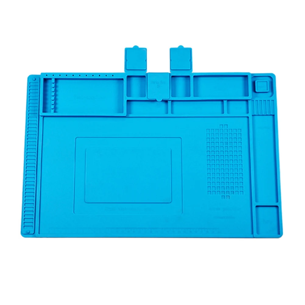 

1 шт. 45x30 см силиконовый коврик для пайки термостойкий антистатический ремонтный коврик для электронных продуктов аксессуары