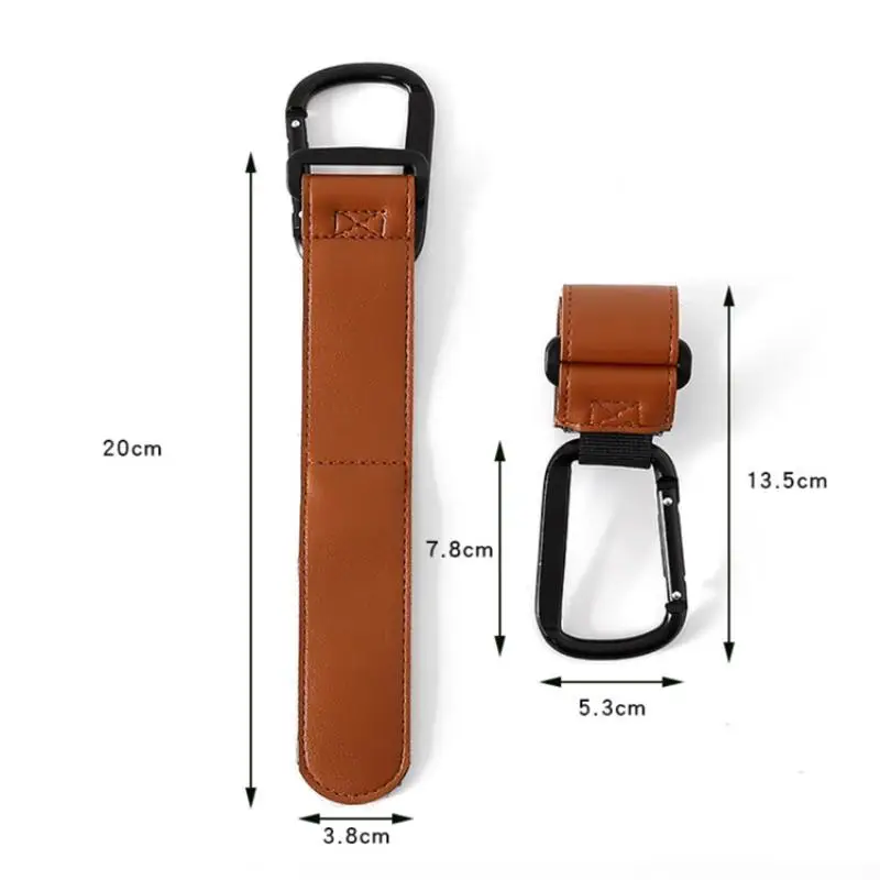 Universelle Kinderwagenhaken, strapazierfähiger Hängeorganizer für Taschen, geeignet für Kinderwagen, Einkaufswagen, Autositze, Babytragen. – Detail 7