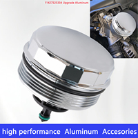 11427525334 Upgrade Aluminum Oil Filter Housing Cover Cap for for BMW X6 X5 328i 528i X3 535XI 740LI X3 X5 X6 N5 Engine