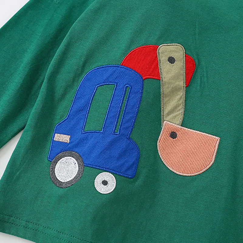 

Malwee Boys' Long Sve round Ne Home Clothes Set Autumn Winter New Sle Two Pieces Cotton Suit for Kids Ages 5 And below