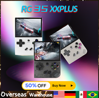 ANBERNIC RG35XX PLUS Retro Handheld Game Player 3.5-inch Linux Console IPS Screen 2.4G Wireless  Wired Controller Video Game