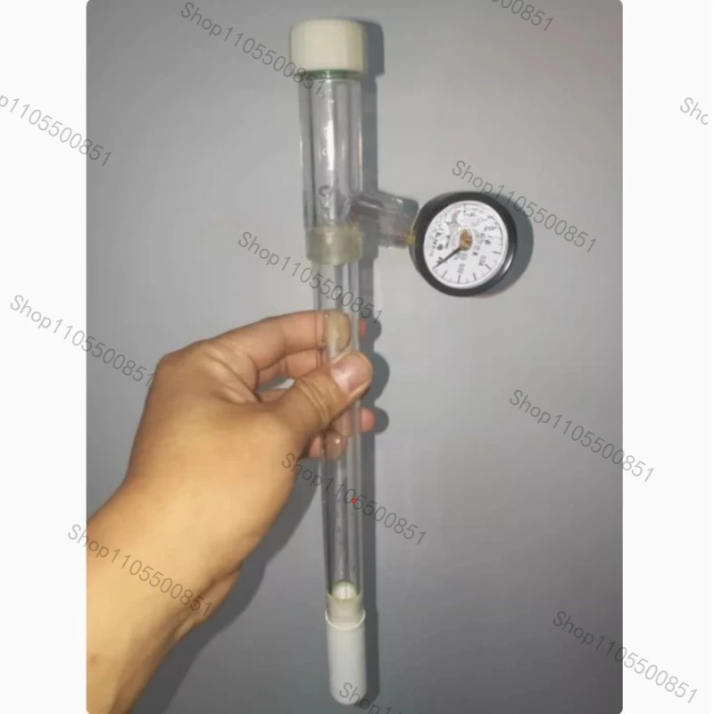 Soil Tensiometer Vacuum Gauge - Soil Moisture Water Potential Sensor for Agricultural Soil Testing