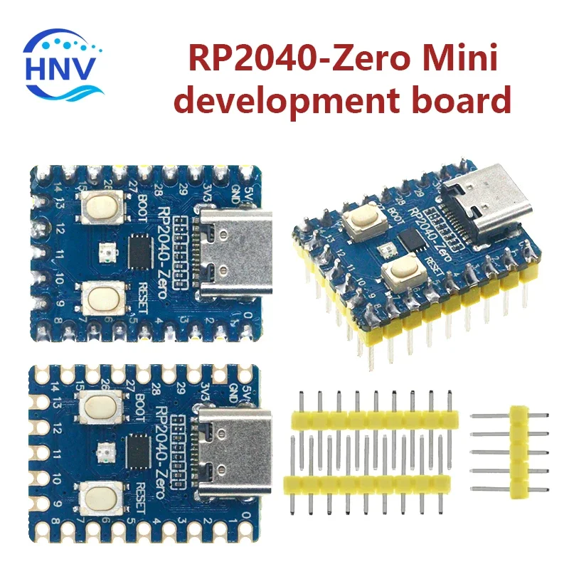 RP2040-Zero RP2040 for Raspberry Pi Microcontroller PICO Development Board Module Dual-core Cortex M0+ Processor 2MB Flash