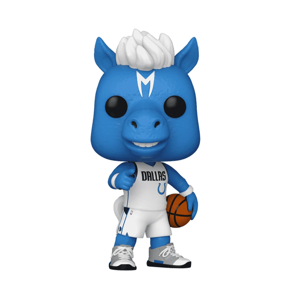 Funko POP NBA Team Mascot Action Figures Champ Burnie Rocky Grizz Stuff The Magic Dragon Collection Vinyl Limited Edition Toys