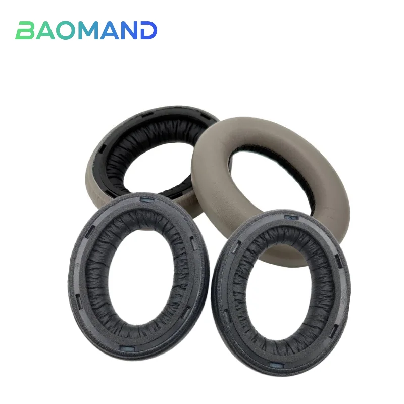 

Replacement Protein skin /lambskin memory foam Ear Pads With buckle For SENNHEISER HDB630 Headphones Earmuff Repair Parts