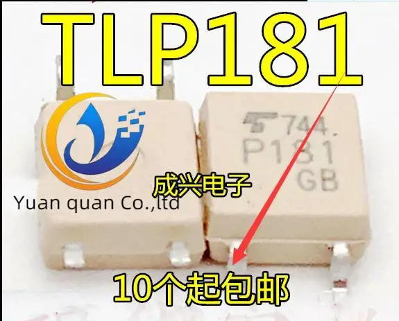 

30 шт. Оригинальный Новый оптрон Sanxin/TLP181GR Toshiba TLP181 TLP181GB P181 SOP4