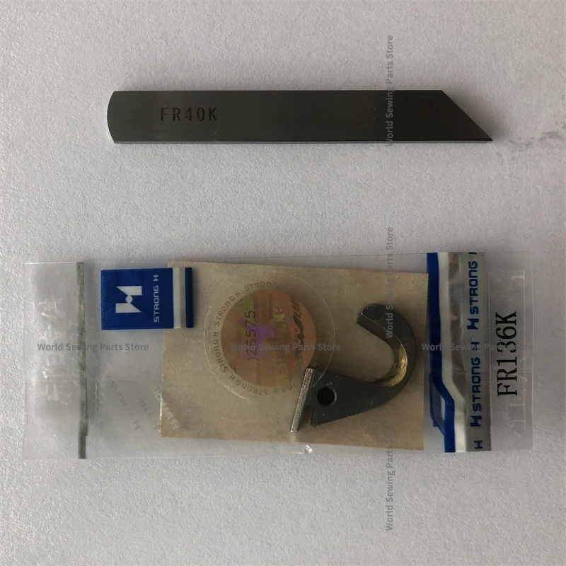 FR136K FR40K Strong H Blade for Siruba F858k Upper and Lower Cutter F007k Cutter with Knife Lace Lockstitch Industrial Sewing