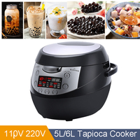 Tapioca Cooker Milk Tea Shop Pearl Cooker Bubble Tea Pearl Warmer Pot Taro ballSago Red Bean Cooker Machine 900W