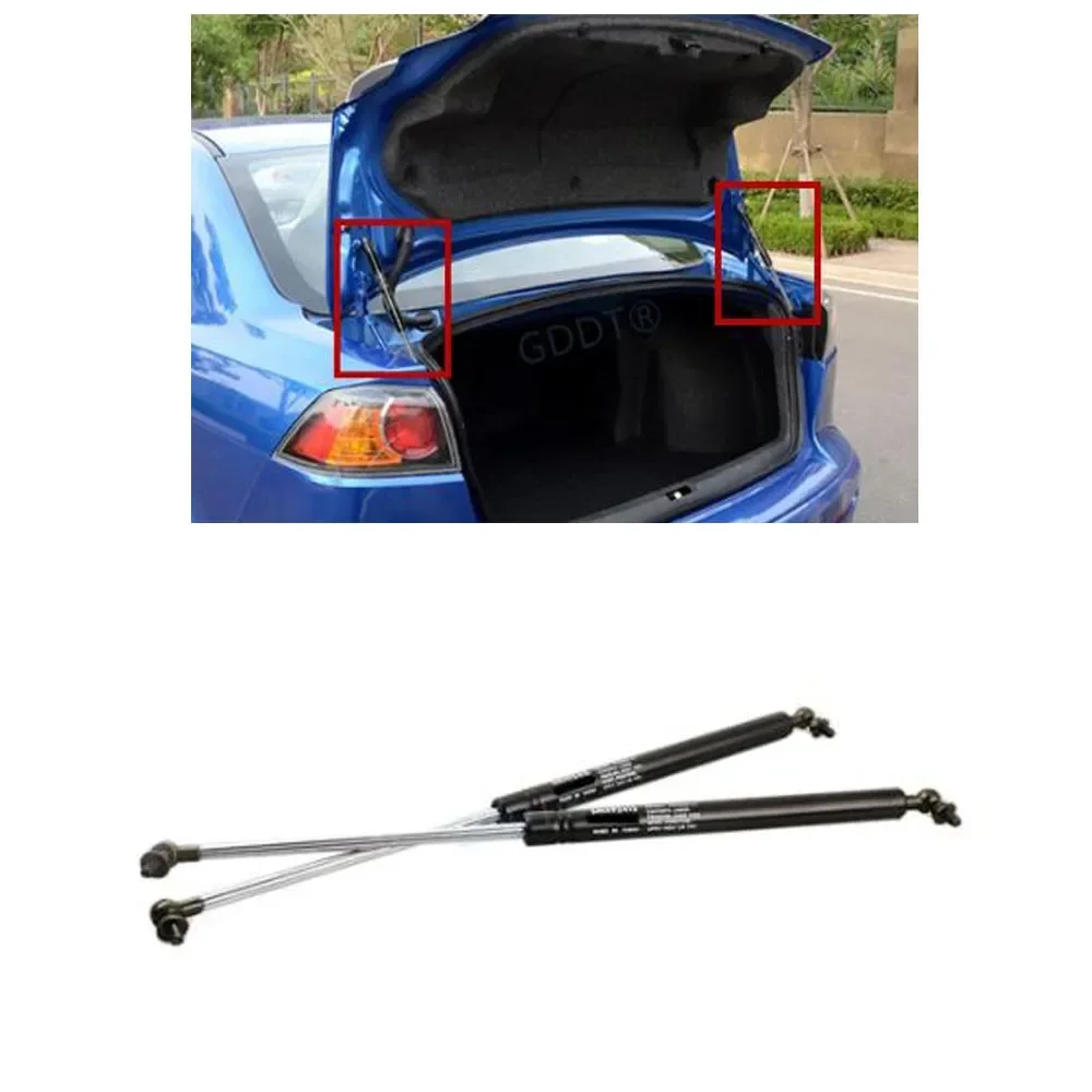 

2 Pieces Rear Trunk Lift Supports for Lancer CY CZ 5925A042 Tailgate Lift Gas Spring Trunk Lid Support for Evo Rear Shock Struts