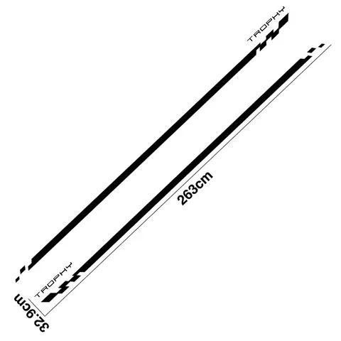 st bildörrsideklistermärken för Renault Megane 2 3 4 RS Grandtourer GT Trophy Tuning Autotillbehör Kjol Vinylfilmsdekaler 8 best sales Megane 3 GT-linje - №1