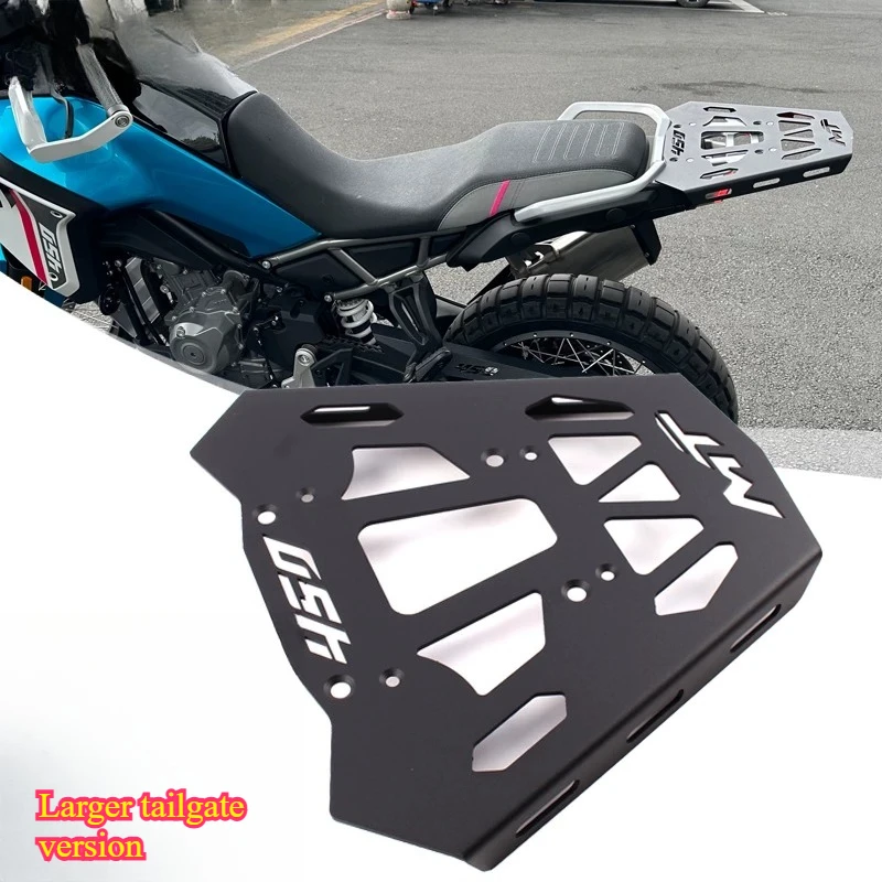 Enlarged Rear Luggage Rack Top Case Bracket Tail Carrier Mod Accessories Fit For New CFMOTO 450MT 2024 Motorcycle