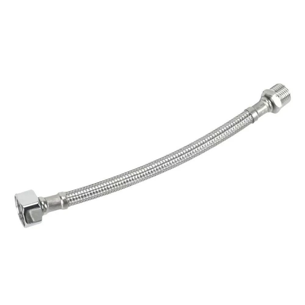 Stainless Steel Flexible Faucet Inlet Hose Braided Plumbing Pipe Fitting Connector For Bathroom Washbasin Kitchen Faucet