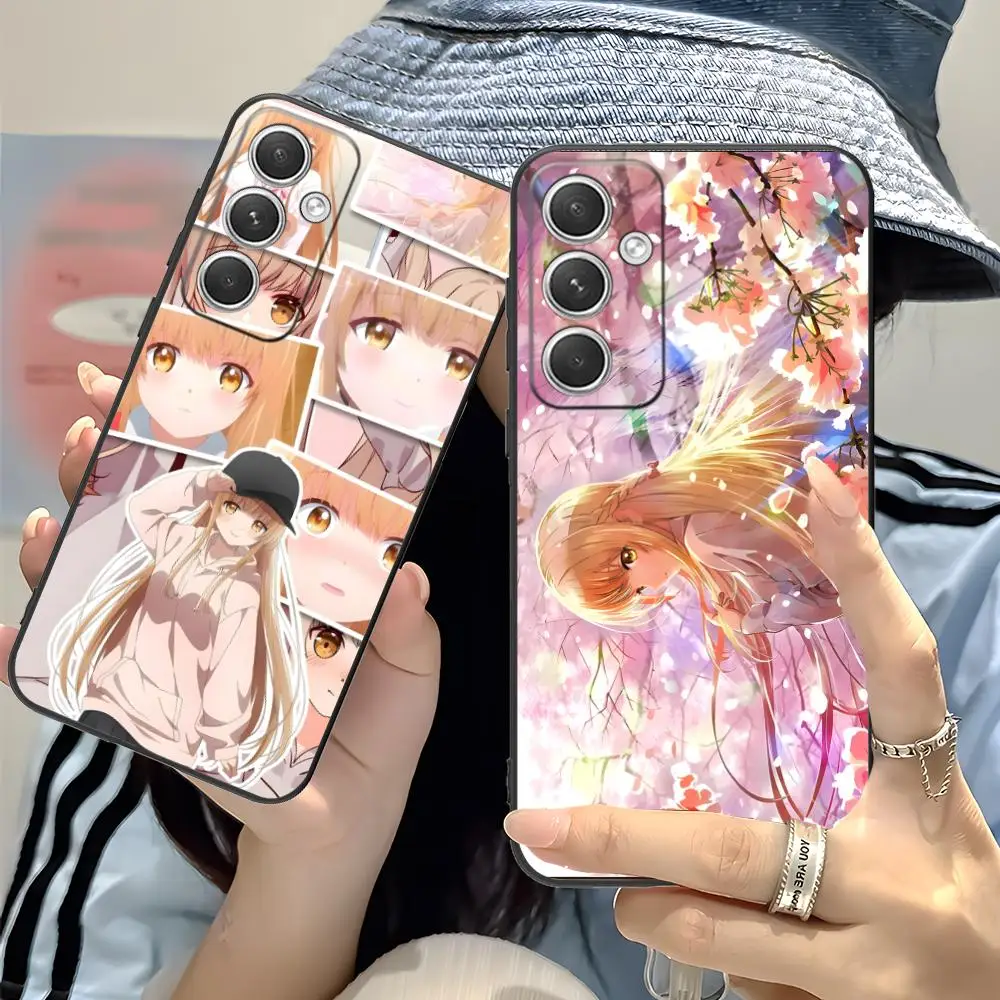 

Angel Mahiru Shina Mobile Phone Case for Samsung Galaxy S25 S24 S23 S22 S21 S20 Note20 Plus FE Ultra Colour Protective Luxury