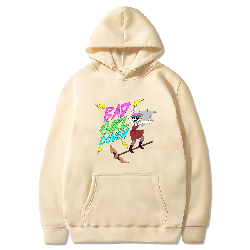 Bad Girl Coven Sweatshirt with hood Woman Men vintage Fashion Hoodies New Long sleeve Sweaters Fleece Autumn Winter pullovers