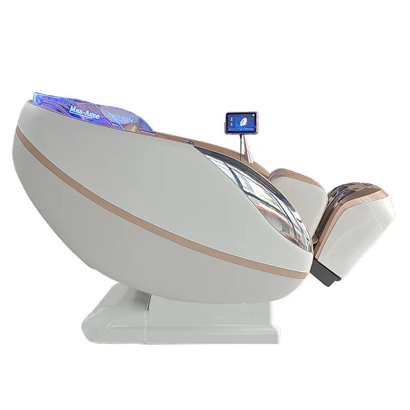 China Best Zero Gravity Electric 3d 4d Sl Track Salon Massage Chair Bed Full Body 2025