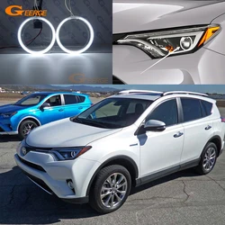 For Toyota RAV 4 RAV4 IV Facelift 2016 2017 2018 Excellent Ultra Bright CCFL Angel Eyes Halo Rings Kit Car Accessories