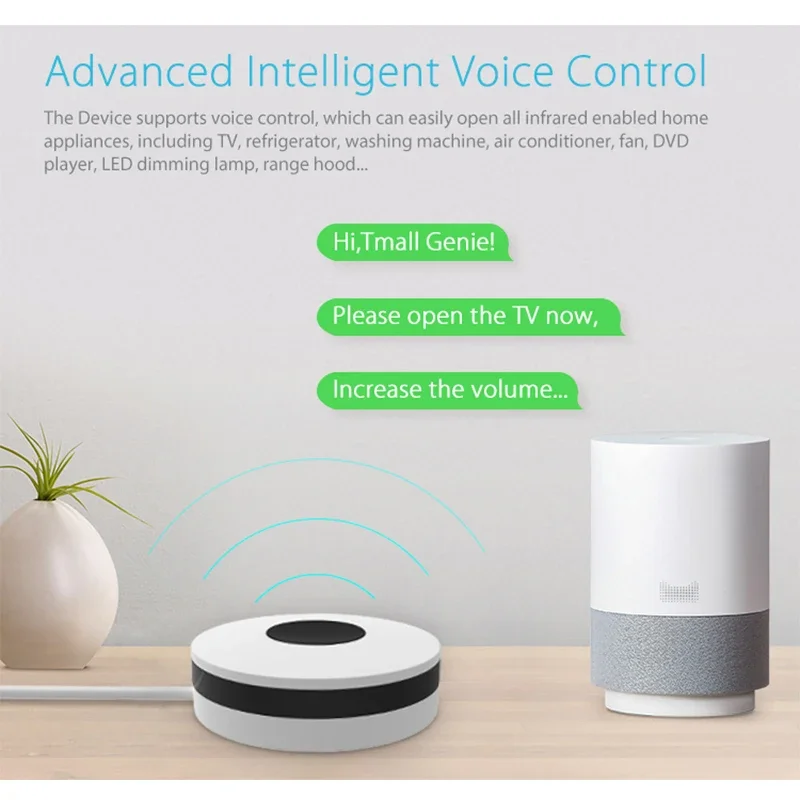 Tuya Smart WiFi RF433 Hub telecomando IR per Alexa Google Home condizionatore TV WiFi telecomando universale a infrarossi