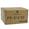 PRORECK 8x4 채널 로우 프로파일 XLR 전송 회로 기판 스네이크 케이블, 라이브, 녹음, 무대, 스튜디오, 25FT용 XLR 분배기 케이블 5