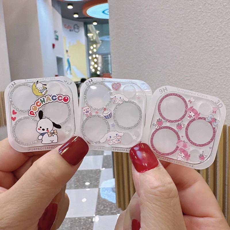 For iPhone 13 14 15 Pro Max 15 14 Plus 13Mini Rear Camera Lens Protector Anti-Scratch Tempered Glass Cover Case Film