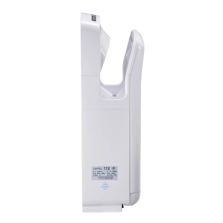 High Jet hand dryer Automatic Bathroom Hand Dryer Wall Mounted Hand Dryer