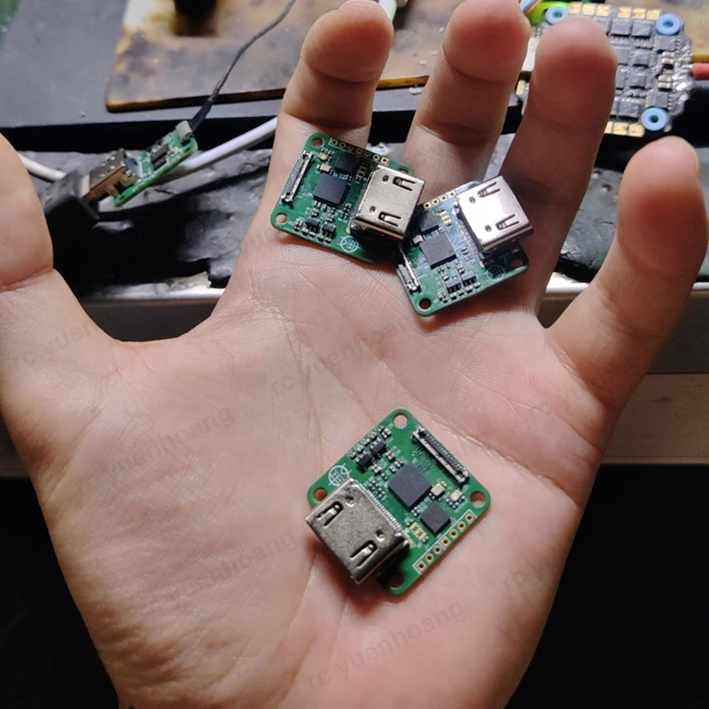 1 個 DJI エアユニット用 HDMI 互換入力アダプターボードビデオ入力サポート 720p50/60fps 信号をビスタキット/エアユニットに変換