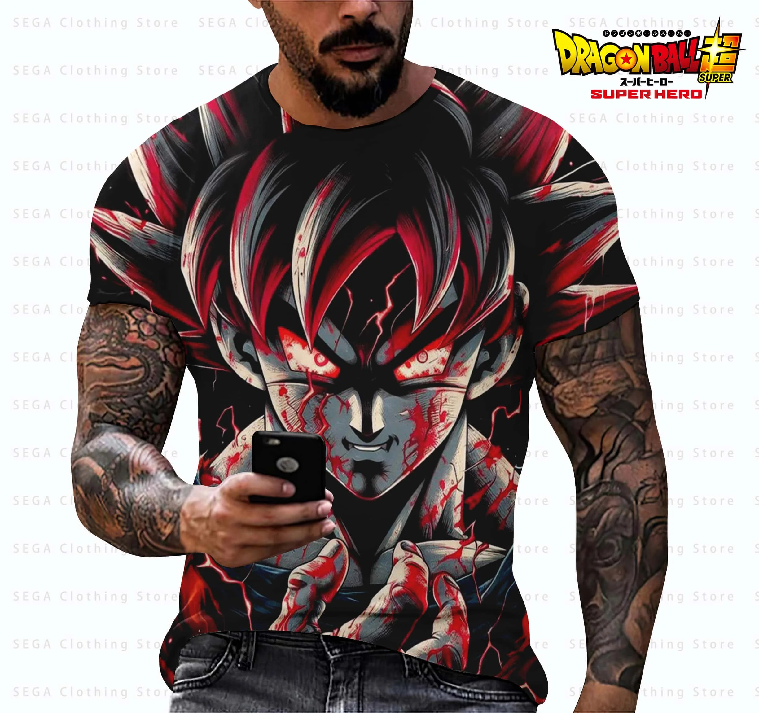 

Style Anime Dragon Ball Son Goku 3D Adult T Shirt Summer Fashion Casual Kids T-shirt Boy Clothing Tshirt Adult Tops Short Sleeve