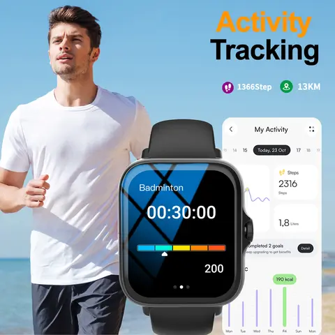 8 best sales digital klocka från Pioma - №6