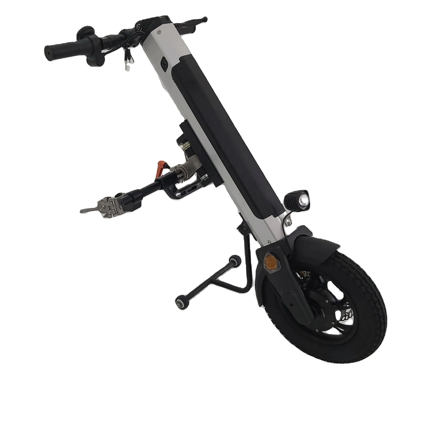 Coofull Easy Installation Wheelchair Hand Bike Attachment 36v 12inch Electric Kit for Electric Handcycle Wheelchair Attachment view 5