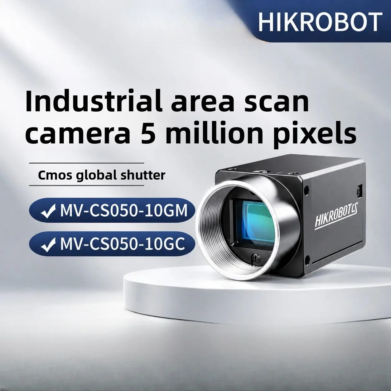 Hikrobot 5.0MP Area Scan Industrial Camera MV-CS050-10GM MV-CS050-10GC MV-CS050-10UM MV-CS050-10UC