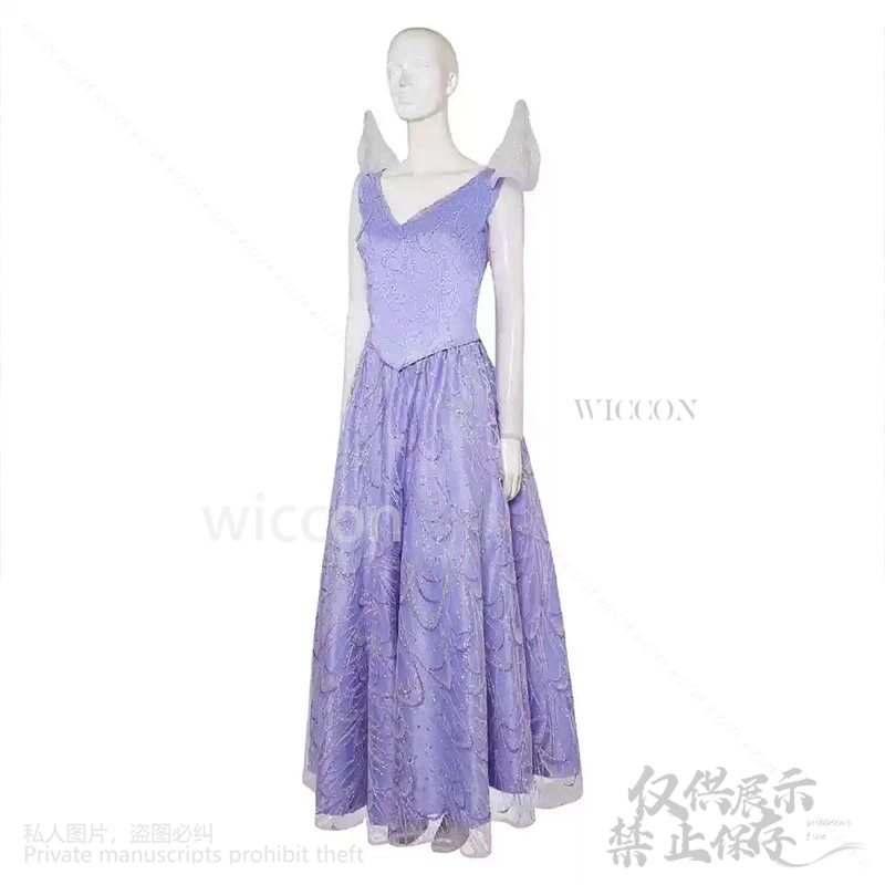 Anime Movie WICKED Cosplay Glinda Cartoon Fiary Clothing Lolita Dress Wigs Adult Women Roleplay Halloween Christmas Customized