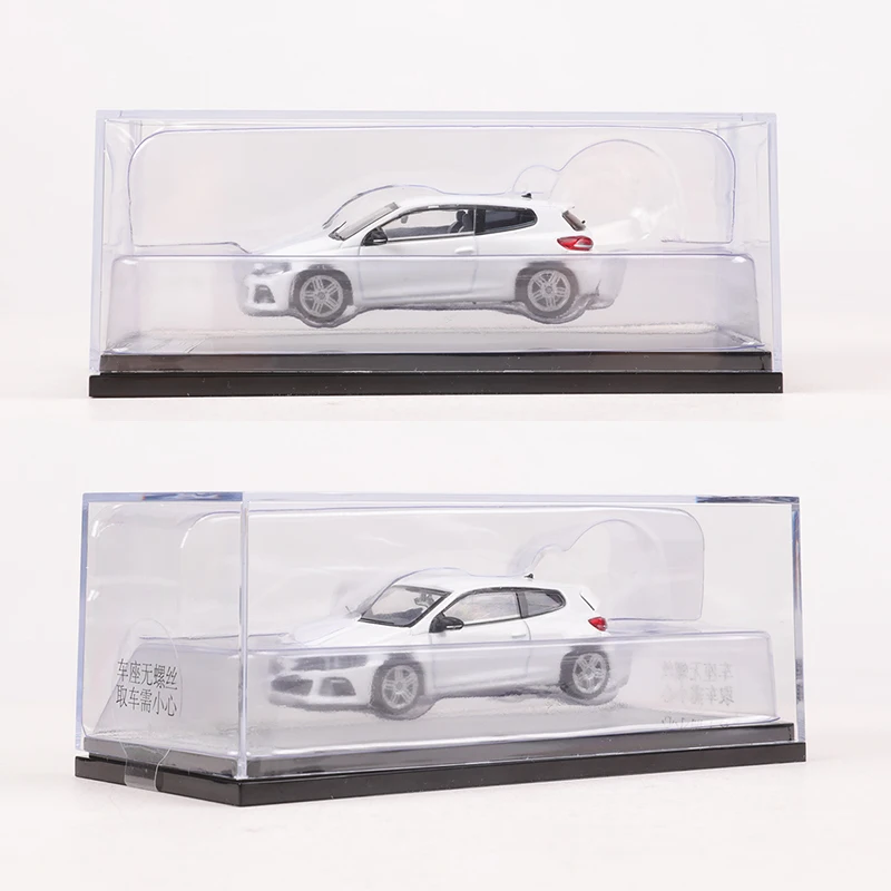 Modelo de coche de aleación GCD 1:64 Scirocco R, Blanco/Negro/Verde/azul