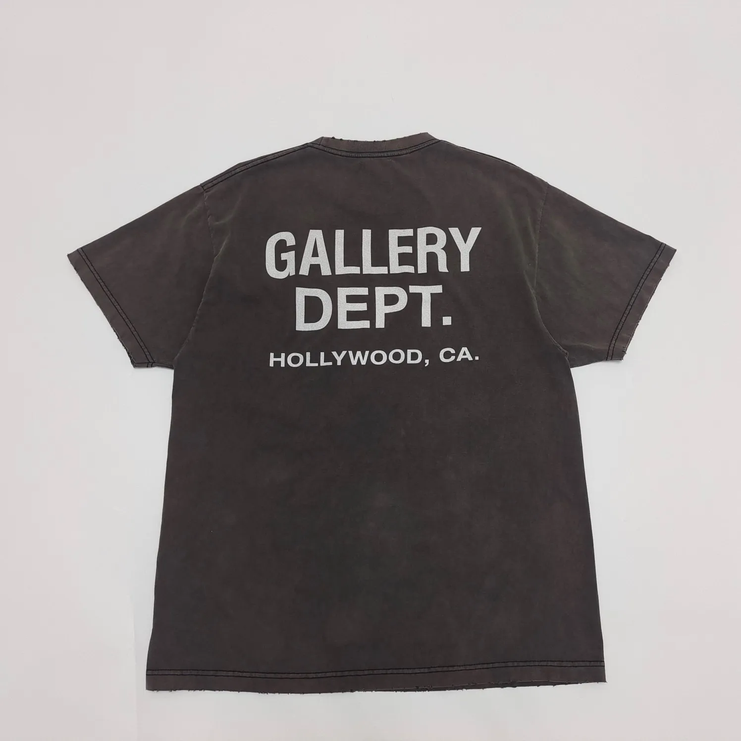 Gallery Dept recycling environmentally friendly recycling washed old short sleeves, American high street T-shirts