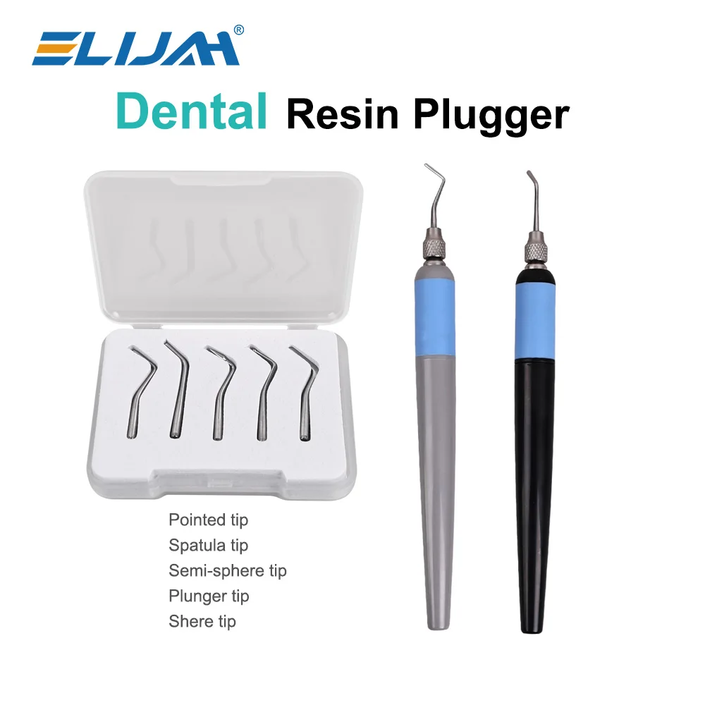 ELIJAH Dental Resin Plugger Wireless Resin Vibration Filling Device Dental Gutta Percha Filler Dentistry Oral Root Canal Filler