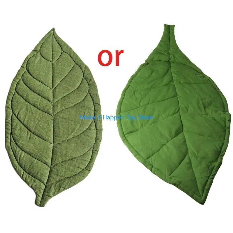 28EC Baby Game Blanket Tree Leaves Floor Carpet Soft Cotton Climbing Pad for Play Mat for Infants Children's Room Decoration