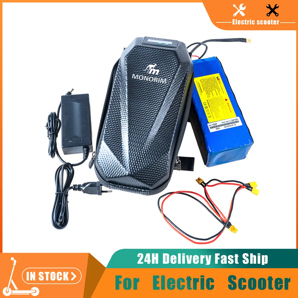 

Monorim Battery Addition Package 36v 10.4ah Battery Resistant Pack For Ninebot Max G30 F20 F30 F40 Xiaomi M365 1s Pro Mi3 Parts