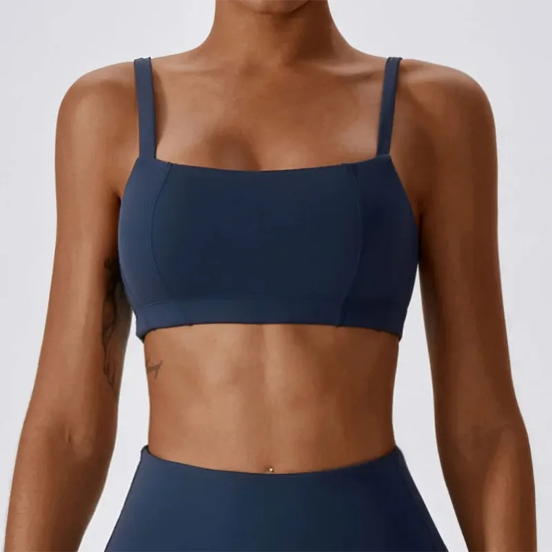 

Breathable Sports Bra Shockproof Crop Anti-sweat Fitness Top Women Yoga Push up Sport Gym High Impact Workout Top Soft Underwear