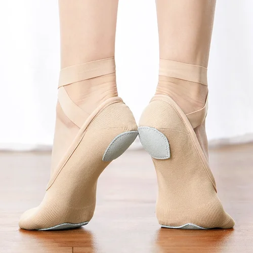 Zapatos de Ballet para mujer, zapatos planos para gimnasia, zapatillas de baile para niños, zapatos de baile suaves elásticos para niñas, zapatillas de Ballet para mujer