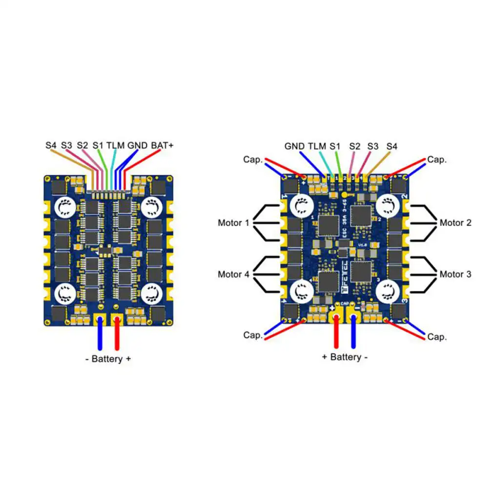 FETTEC ESC 4IN1 3-6S 35A V1.1