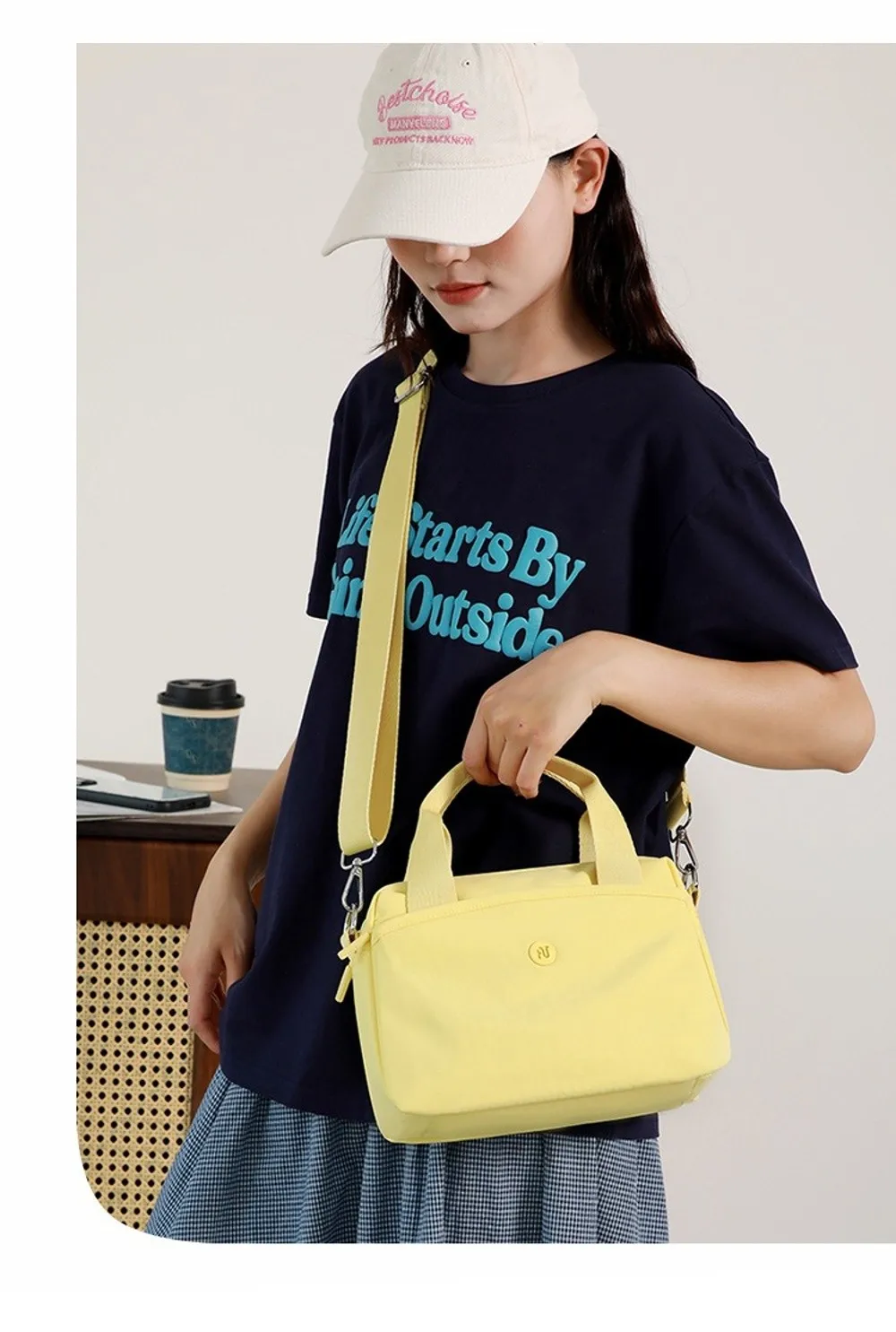 Neue Lässige Oxford-Stoff Umhängetasche Große Kapazität Wasserdichte Mama-Tasche Vielseitige Messenger-Tasche Reise – Detail 9