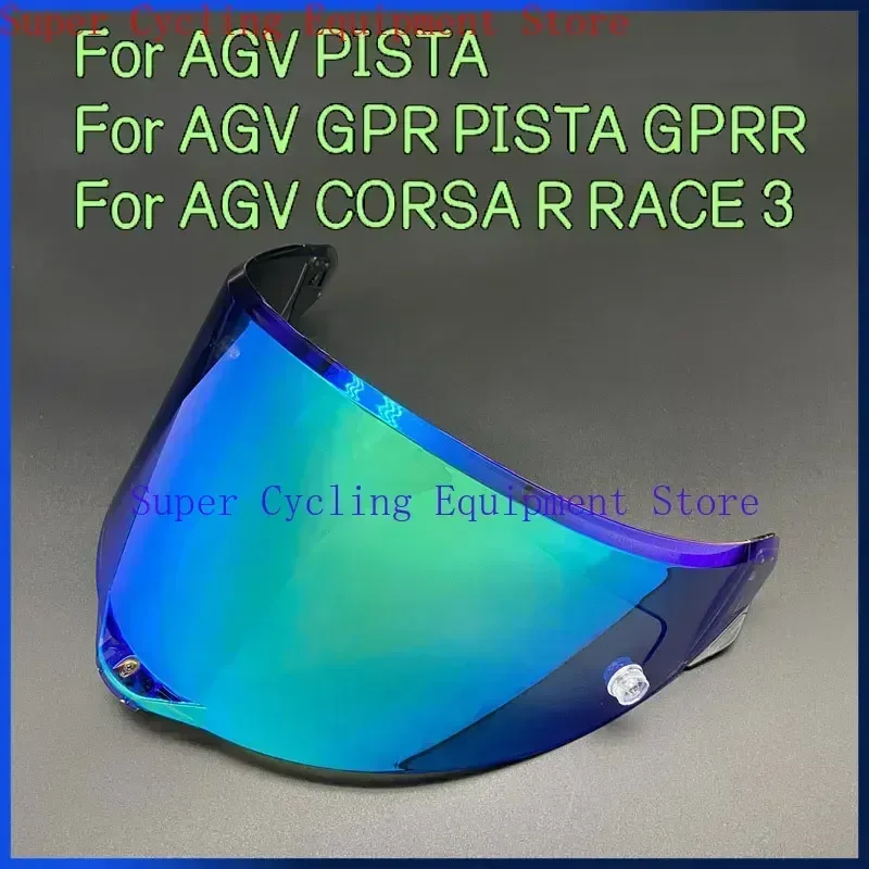 

Козырек для мотоциклетного шлема AGV PISTA GPR/GPRR CORSA R RACE 3, противовзрывная Защита от УФ-лучей, козырек для мотоциклетного шлема, очки, линзы