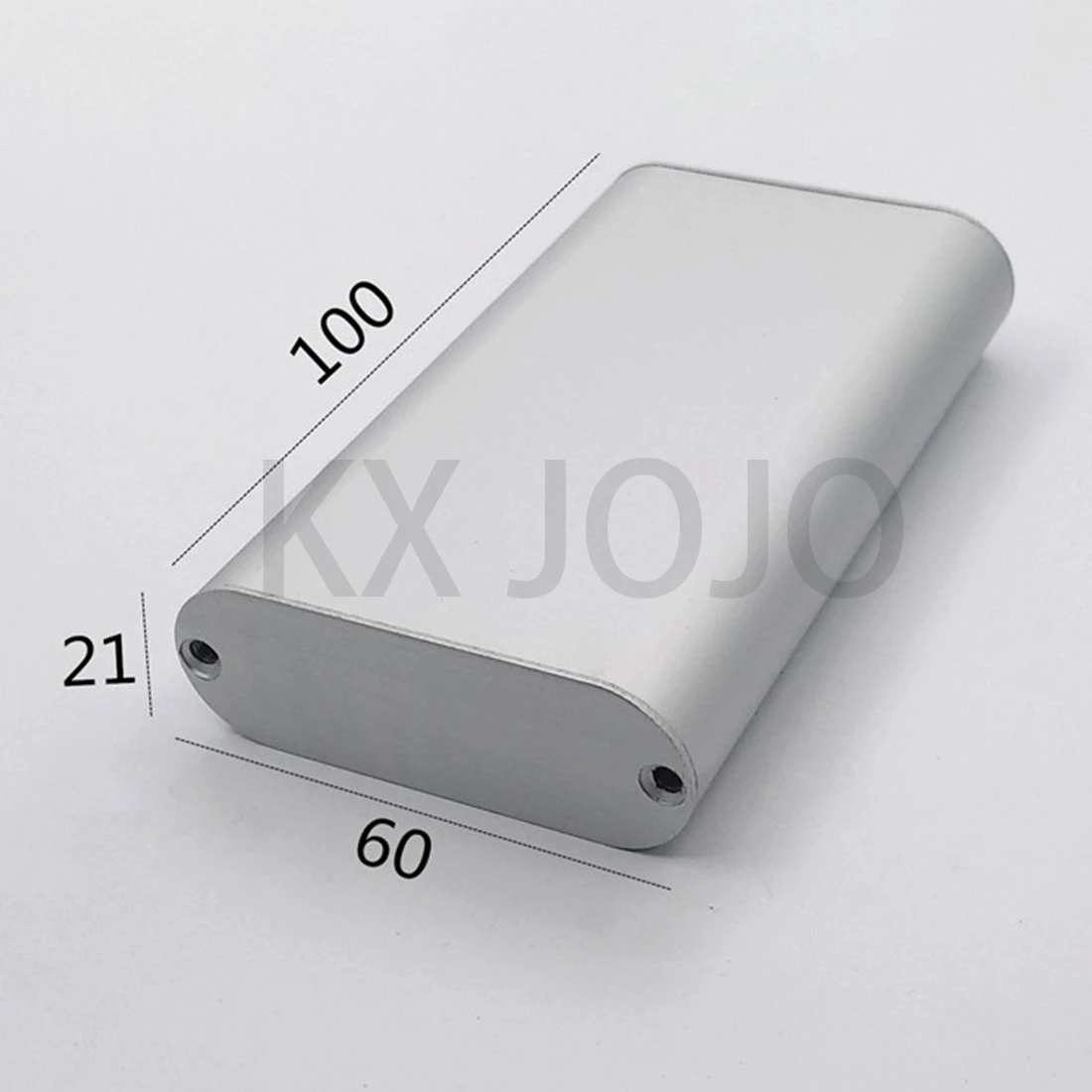 Aluminum Enclosure 60*21*100mm Integrated Waterproof Box Silver Profile Shell Electronic Components Shell