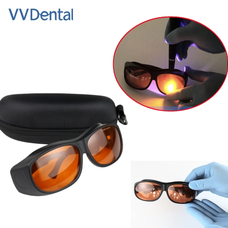 

VV Dental Curing Light Eye Protection Glasses for Dental Lab Curing Light UV Protective Protective Glasses