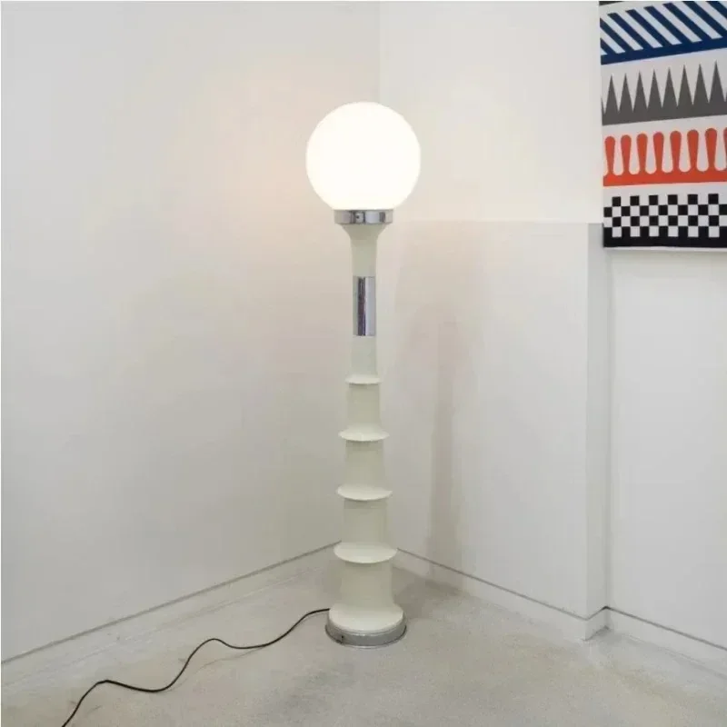 Modern Roman Column Floor Lamp Memphis Design Living Room Children's Room Study Bedroom Bedsides Sofasides Vertical Candy Lamp